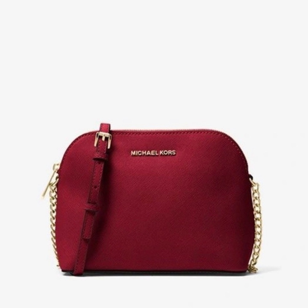 Michael Kors Cindy Dome Crossbody Bag in Saffiano Leather - Picture 2 of 8